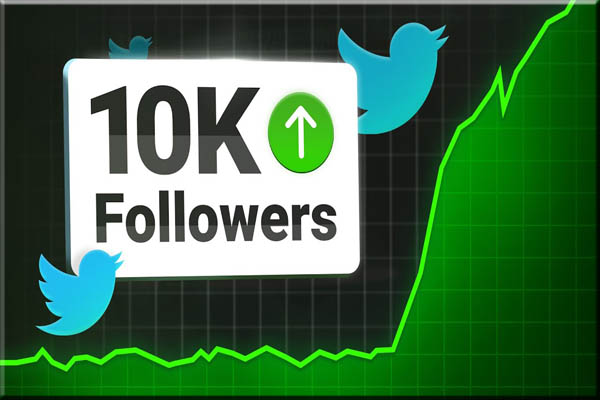 10k فالوور رایگان توییتر